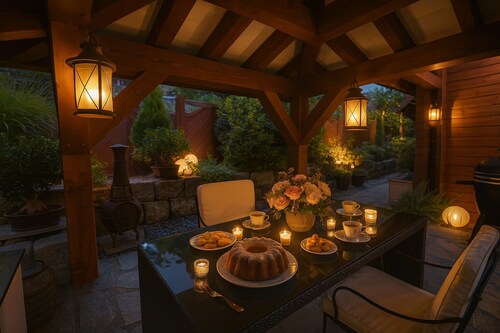 Chalet "Seelenholz" on a fenced property