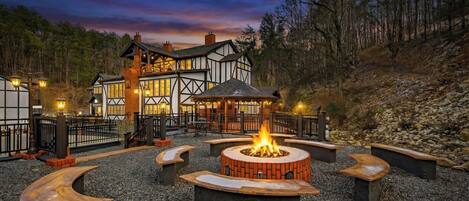 المنطقة المحيطة بالمنشأة