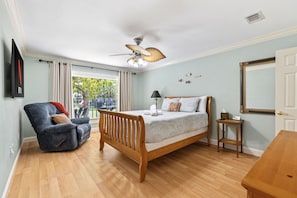5 bedrooms, iron/ironing board, travel cot, WiFi