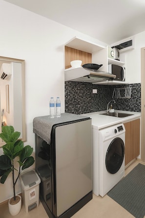 Studio, Multiple Bedrooms, Accessible, Smoking | Laundry - Modern Bangkok Apartment With Pool & Fitness (Bangkok)