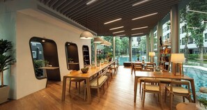 Studio, Accessible, Smoking | Dining room - Modern Studio Near BTS Punnawithi (Bangkok)
