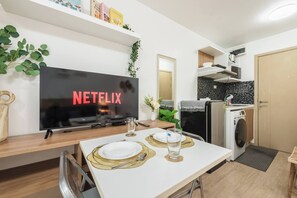 Studio, Multiple Bedrooms, Accessible, Smoking | Dining room - Modern Bangkok Apartment With Pool & Fitness (Bangkok)