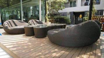 Studio, Multiple Bedrooms, Accessible, Smoking | Property grounds