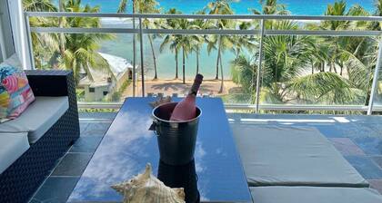 Beachfront 2BR Condo in Juan Dolio – Stylish, Cozy & Fully Equipped Retreat