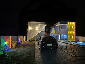 Façade de l’hébergement