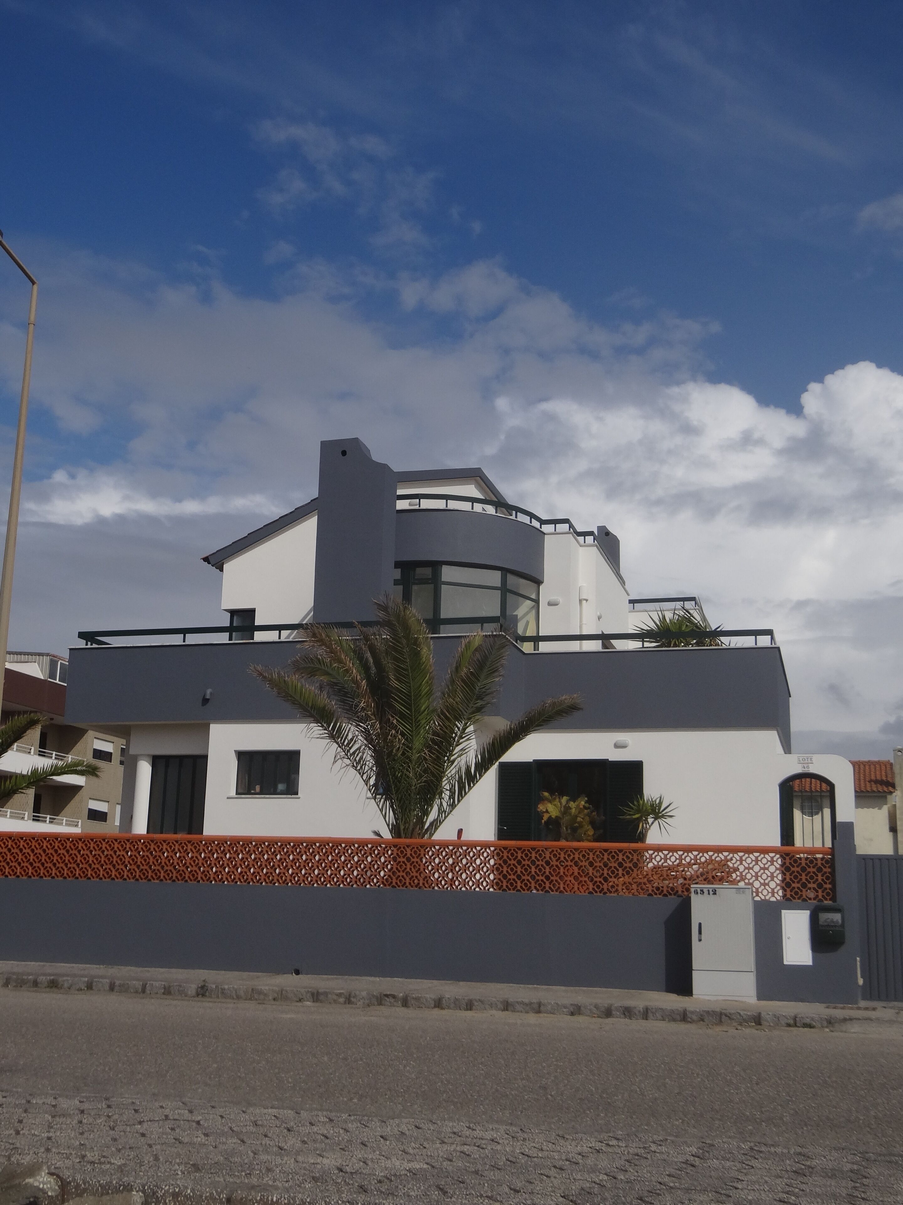 Fachada da propriedade