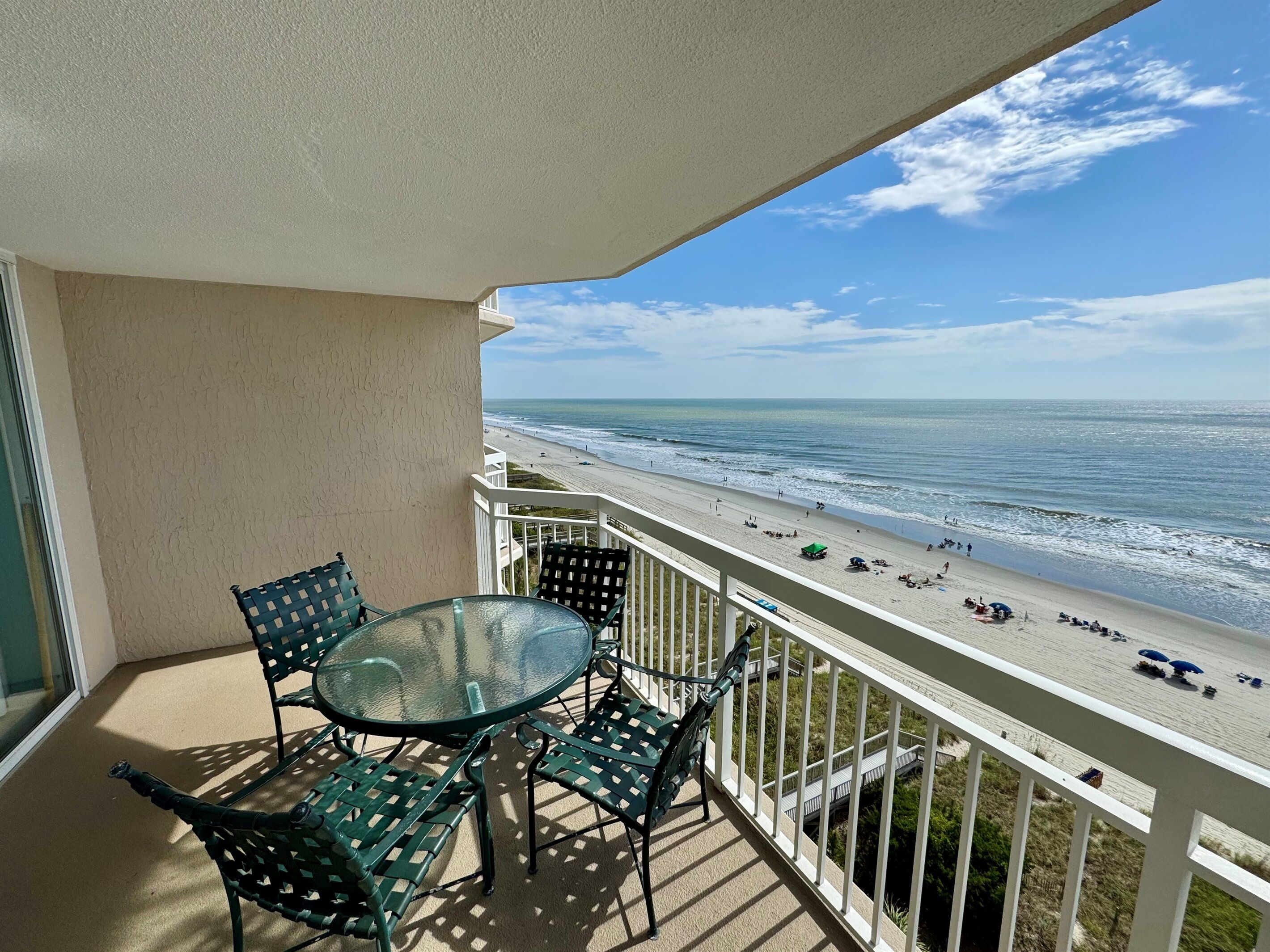 Balcony- This could be your view!