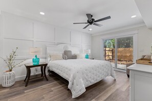 3 soverom, strykejern/-brett, reiseseng for barn og wi-fi (inkludert)