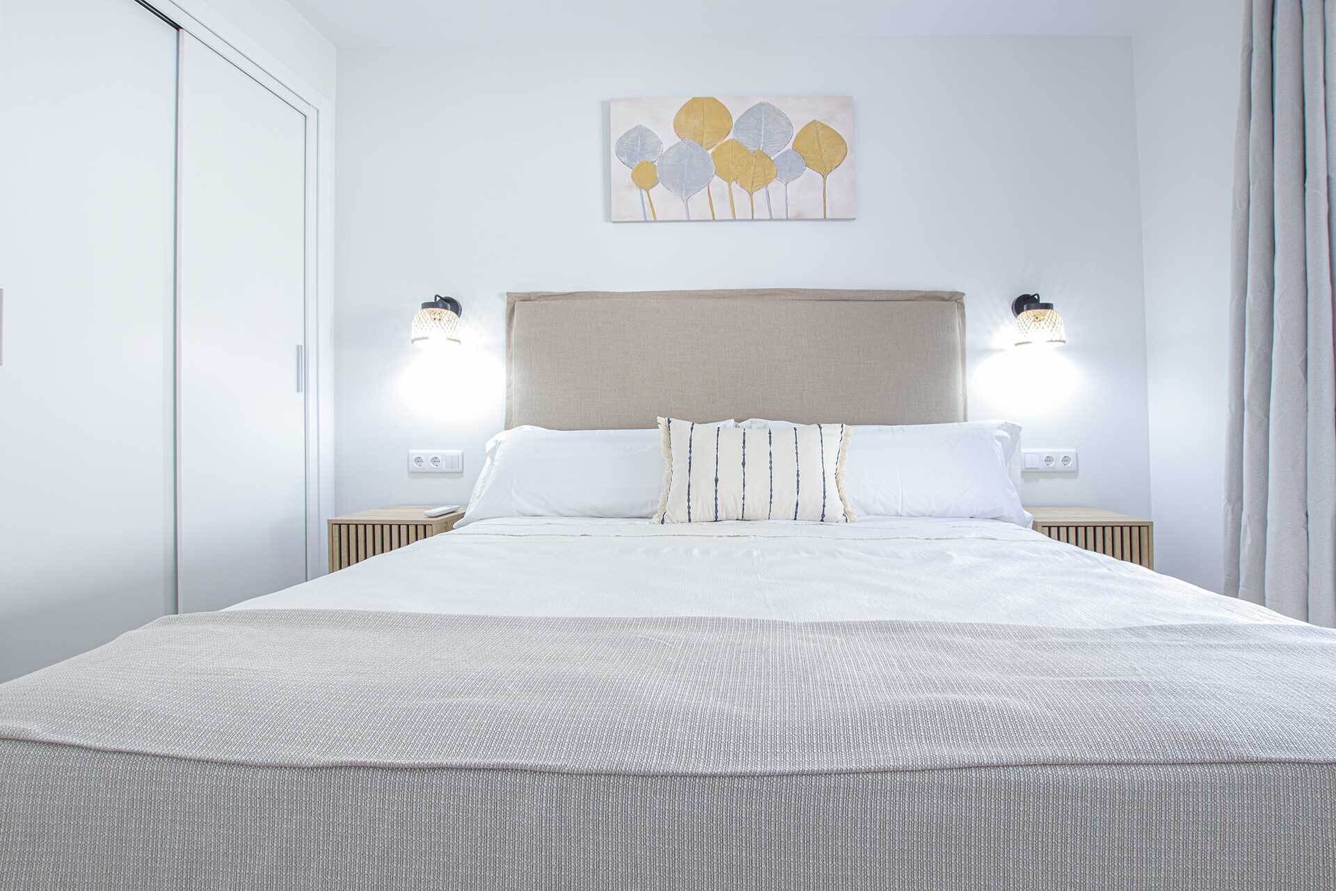 舒适公寓, 花园景观 | 笔记本电脑工作区、遮光窗帘、熨斗/熨衣板、免费 WiFi