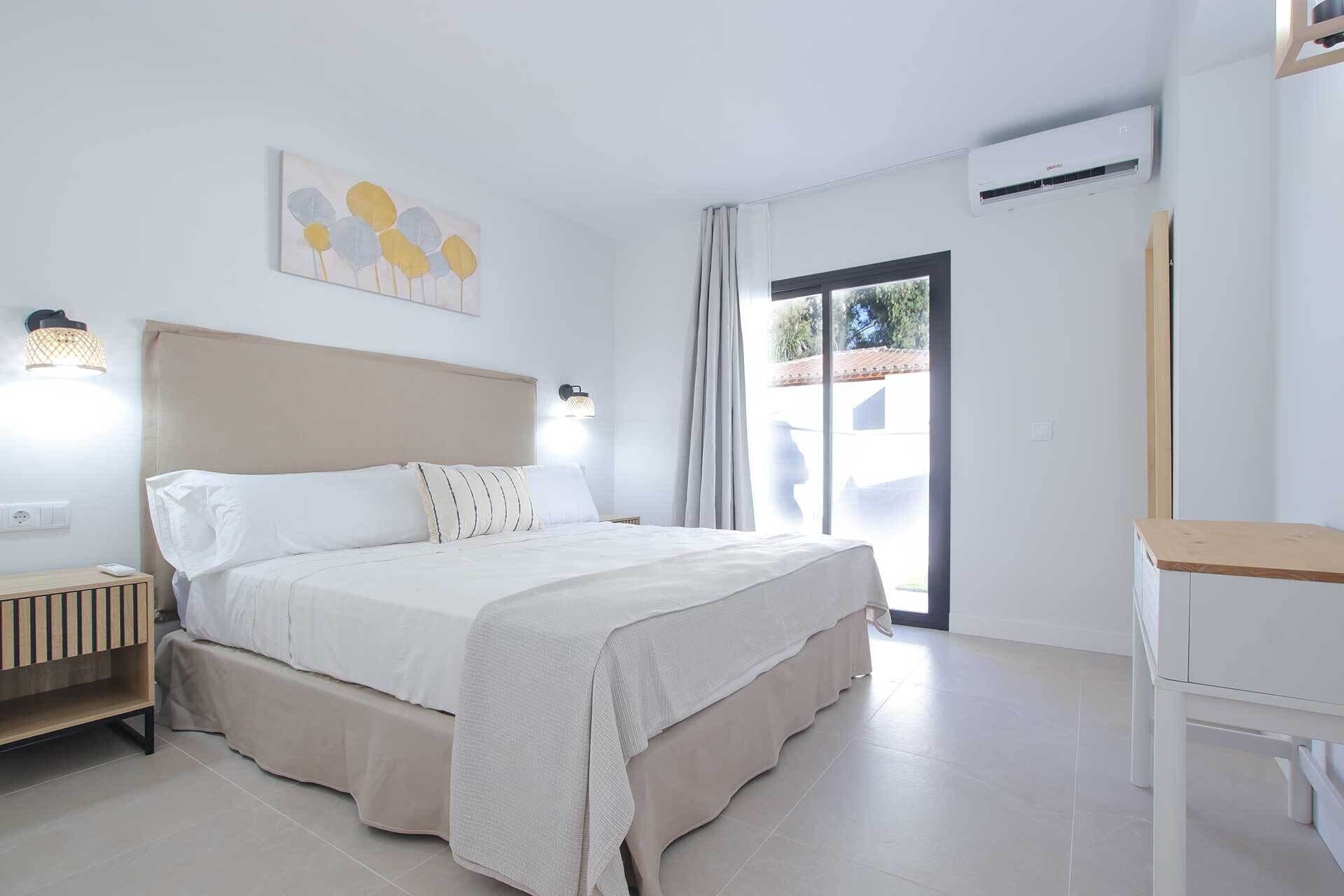 Appartement Confort, vue jardin