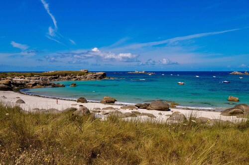 Maison de Vacances 'Ty Inizi' avec piscine, Terrasse privée et jardin privé