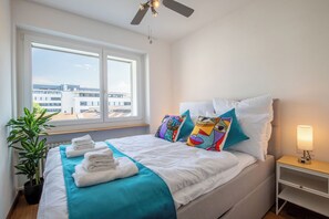 2 Schlafzimmer, Bügeleisen/Bügelbrett, kostenloses WLAN, Bettwäsche