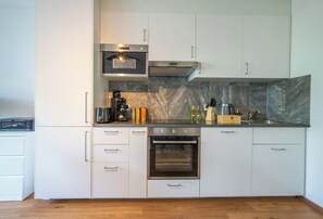Fridge, microwave, oven, stovetop - Special *TRiO PiCASSO* Apartment (Basel)
