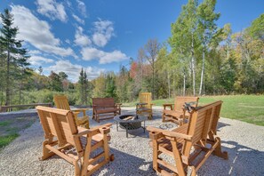 House (2 Bedrooms) | Interior - Hunt, Hike & Fish! Remote UP Cabin on Chubb Creek (Rudyard)