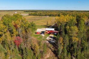 House (2 Bedrooms) | Interior - Hunt, Hike & Fish! Remote UP Cabin on Chubb Creek (Rudyard)