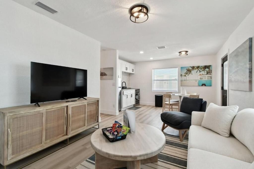 Apartment, 1 Schlafzimmer, Haustiere gestattet | Wohnbereich