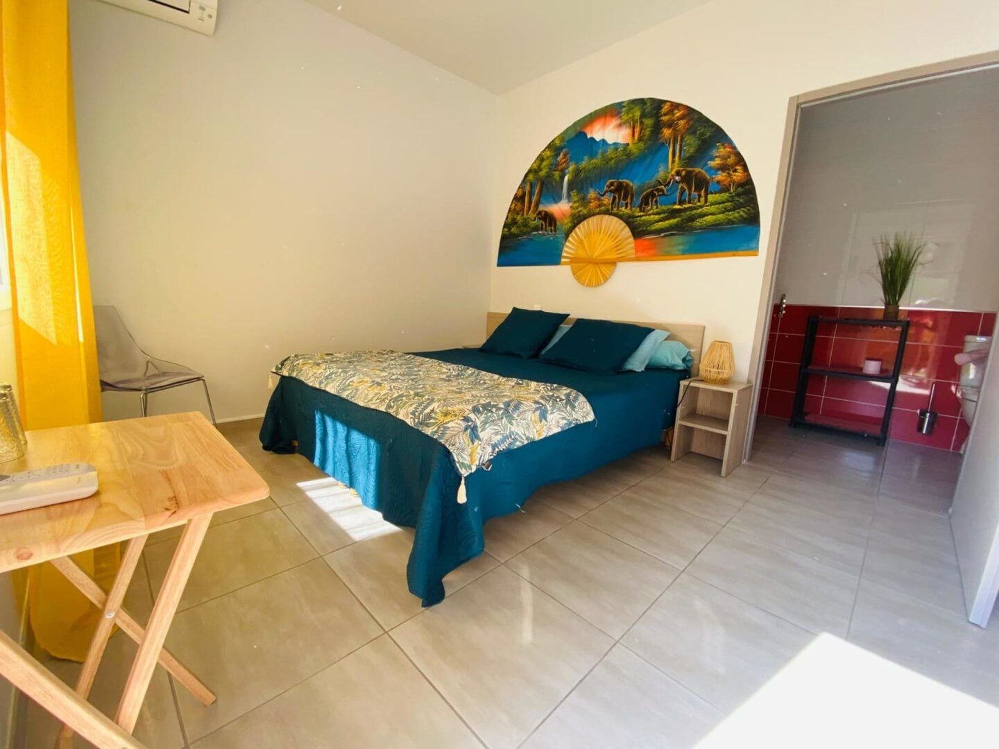 Habitación doble, patio | Wifi gratis 