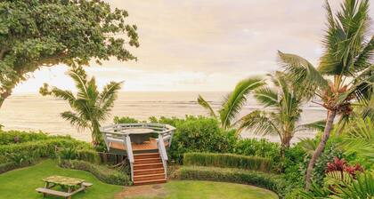 NEW!!! Island Sophistication, Beachfront Serenity w/ Hot Tub, Firepit and A/C