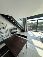 50-inch Smart TV with satellite channels, Netflix, Hulu