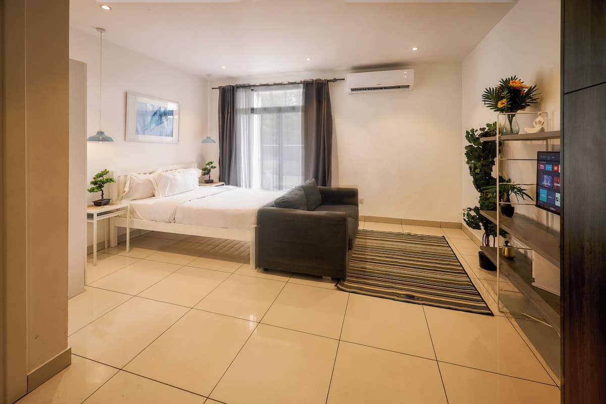 Deluxe Studio Suite, 1 Queen Bed, Non Smoking, Pets allowed