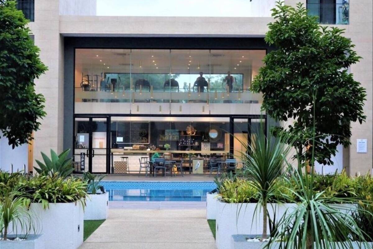 Blick auf den Innenhof