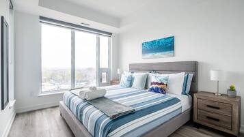 1 slaapkamer, een strijkplank/strijkijzer, wifi, beddengoed