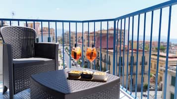 Luxury-Suite, Meerblick | Balkon