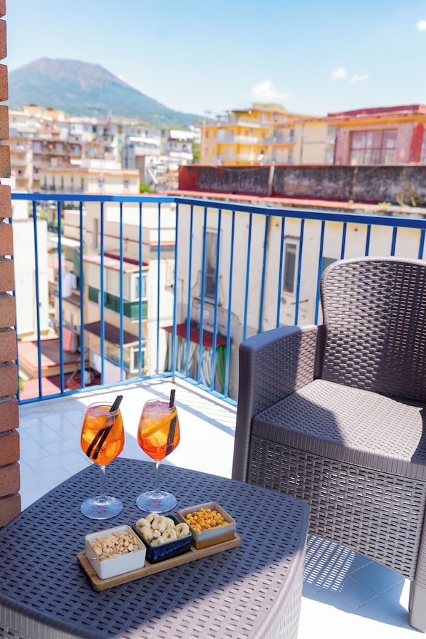 Luxury Suite, Sea View | Balcony view