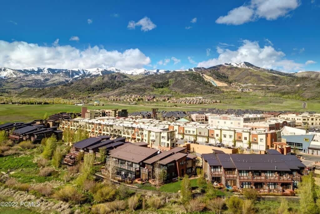 Aerial View of these cute condos and the Newpark Area 