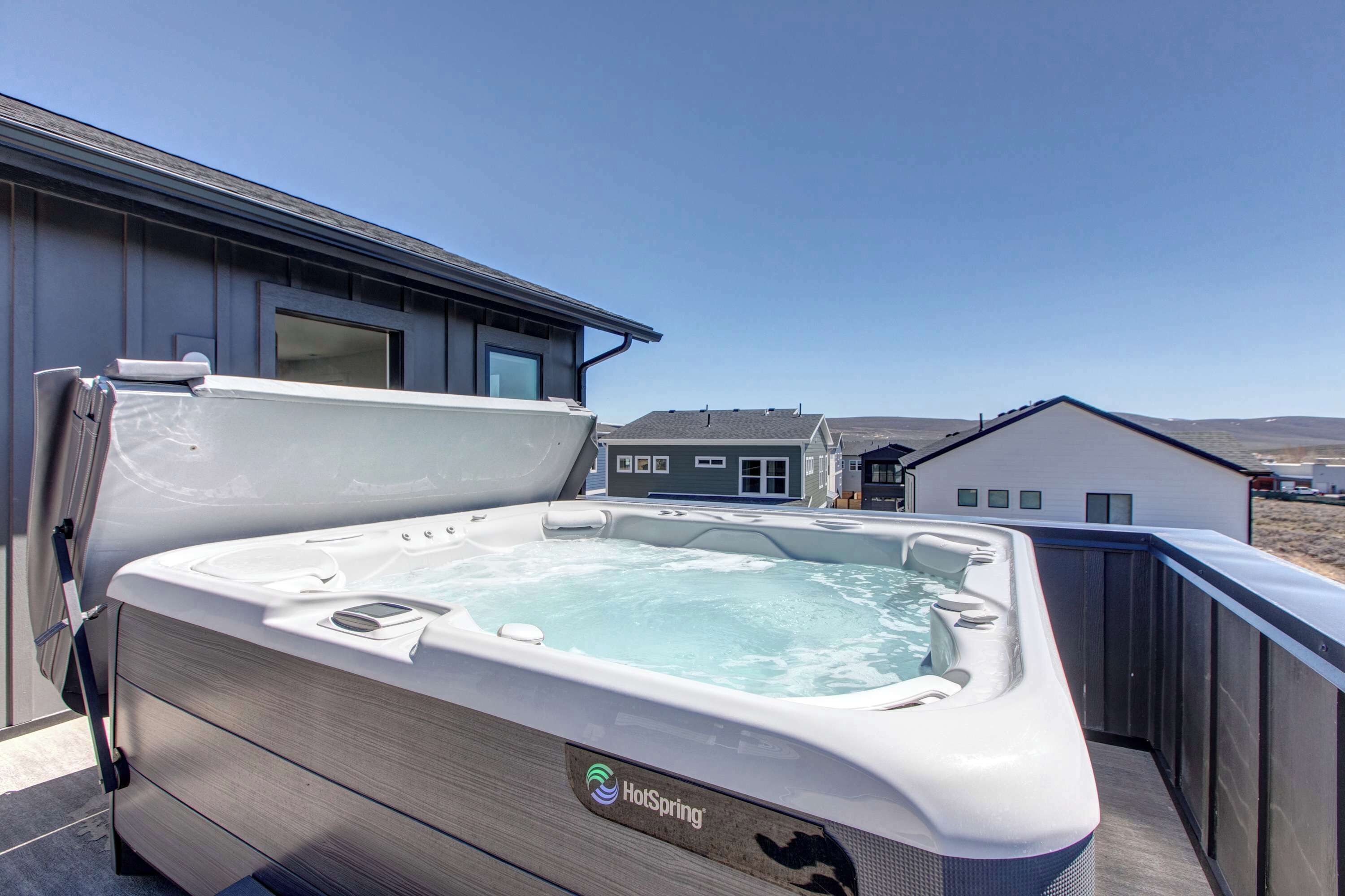 Bain à remous extérieur