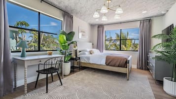 4 Schlafzimmer, Schreibtisch, Bügeleisen/Bügelbrett, Reisekinderbett