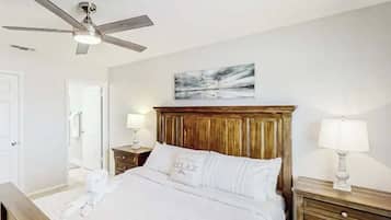 1 bedroom, travel crib, WiFi, bed sheets