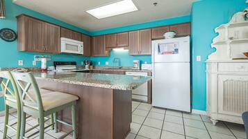 Leilighet, 3 soverom | Eget kjøkken | Kjøleskap, ovn og kaffetrakter/tekoker