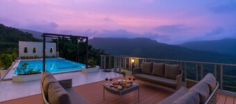 5BHK Green Atlas Villa with Infinity Pool, Turf, Games and Theatre