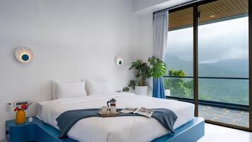 Acesso à internet, roupa de cama