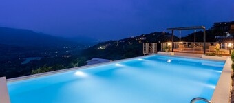 5BHK Green Atlas Villa with Infinity Pool, Turf, Games and Theatre