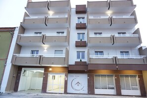 Overnatningsstedets facade