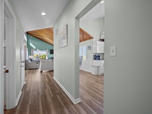 Interior - The Jackson: Cozy Beach Cottage with Pool! (Emerald Isle)