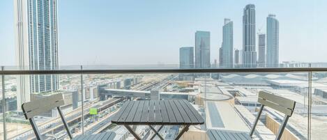 Luxury Apartment, Balcony, City View | Balcony view