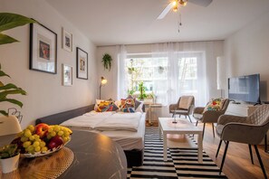 2 chambres, fer et planche à repasser, accès au Wi-Fi (inclus)