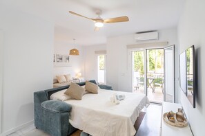 1 makuuhuone, silitysrauta/-lauta, ilmainen Wi-Fi, vuodevaatteet