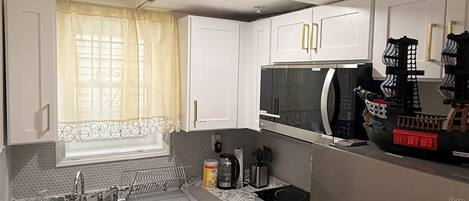 Microwave, oven, stovetop