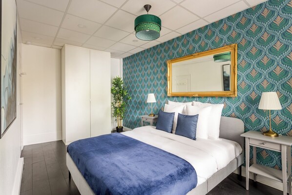 Appartement, uitzicht op de stad | Uitzicht vanuit de kamer