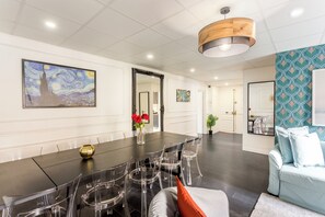 Appartement, vue ville | Coin séjour