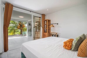 1 habitación, tabla de planchar con plancha, wifi y ropa de cama 