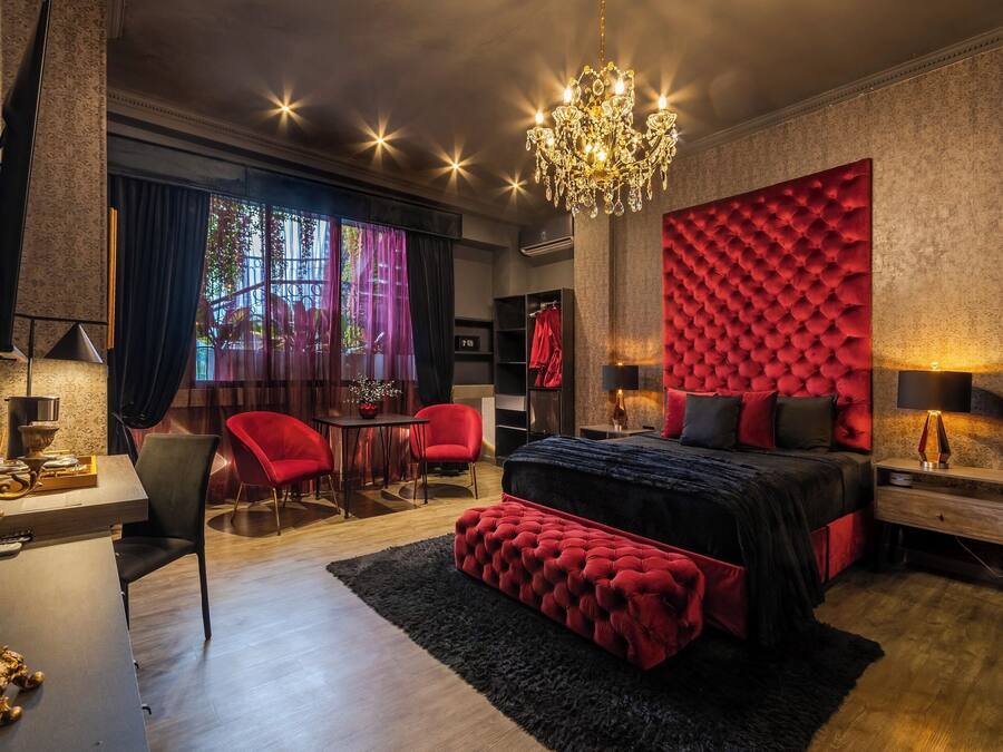 Premium Suite, Pool View, GOTICA RED | In-room safe, blackout drapes, iron/ironing board, free WiFi