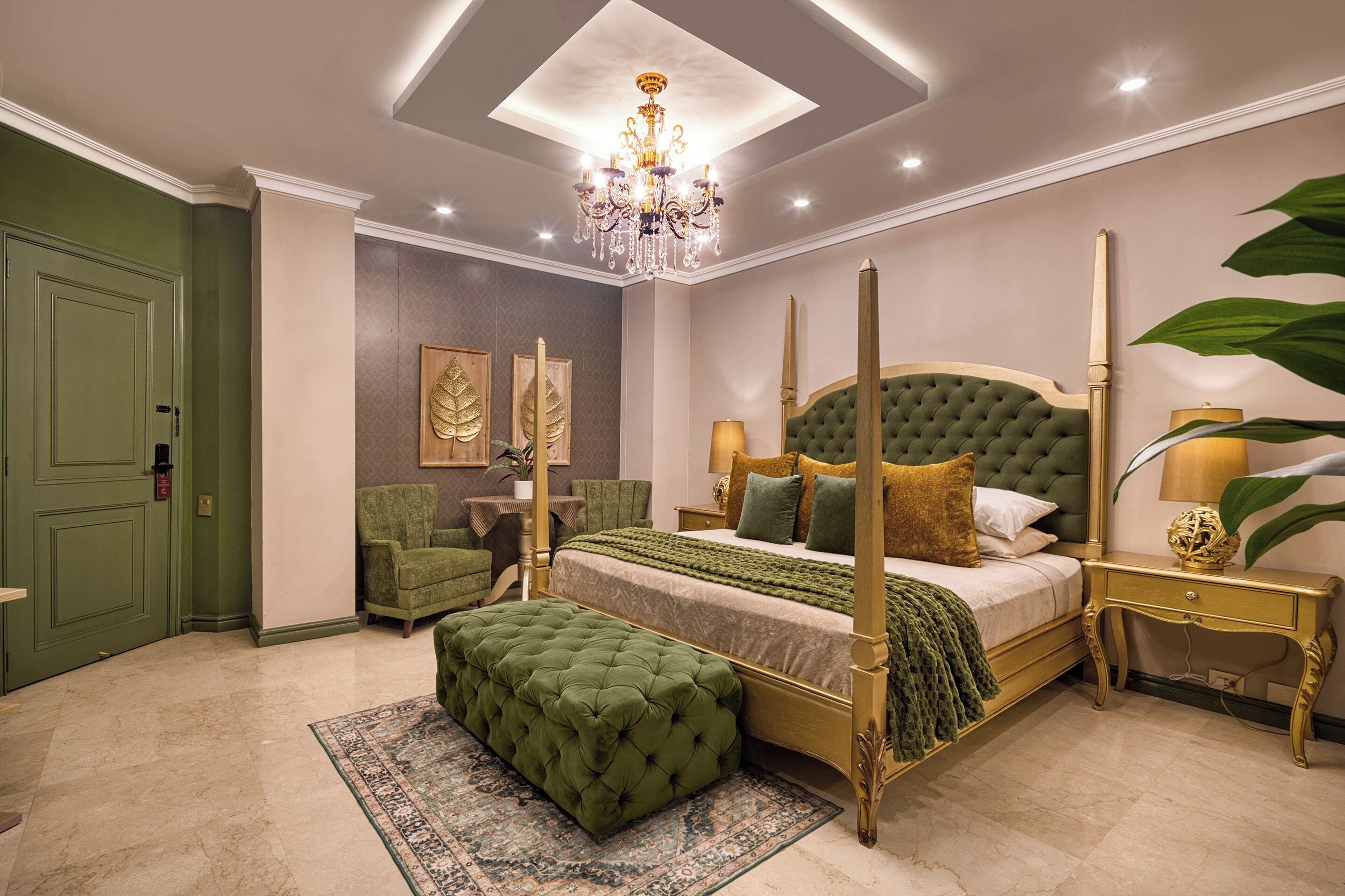 Suite Presidensial, pemandangan kota | Brankas, tirai kedap cahaya, setrika/meja setrika, dan Wi-Fi gratis