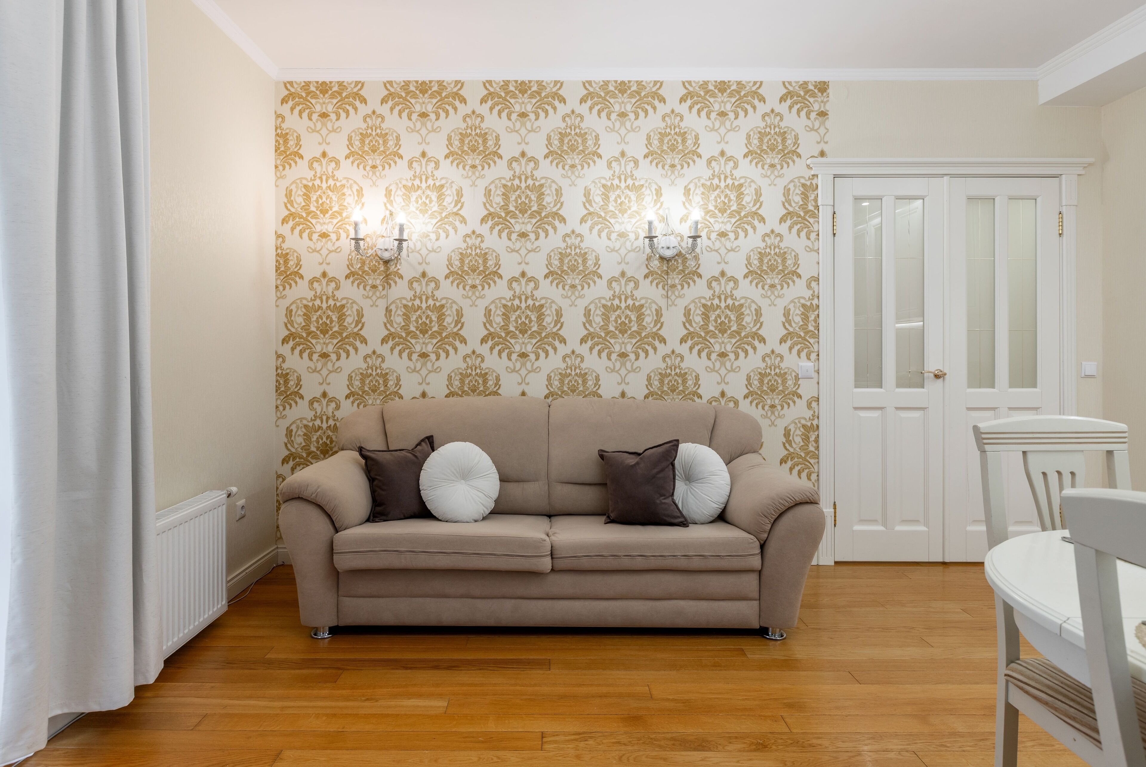 Comfort Apartment | Living area | 40-inch LCD TV with satellite channels