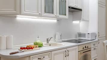 Apartamento Confort | Cocina privada | Hervidor eléctrico