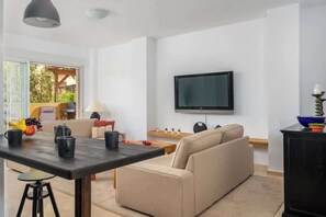 TV, offices - La Cala garden apt pool by Costarentals - Ref 132 (Las Lagunas de Mijas)